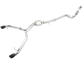 AWE Track Edition Exhaust for B9 A5, Dual Outlet - Diamond Black Tips (includes DP) - Primary